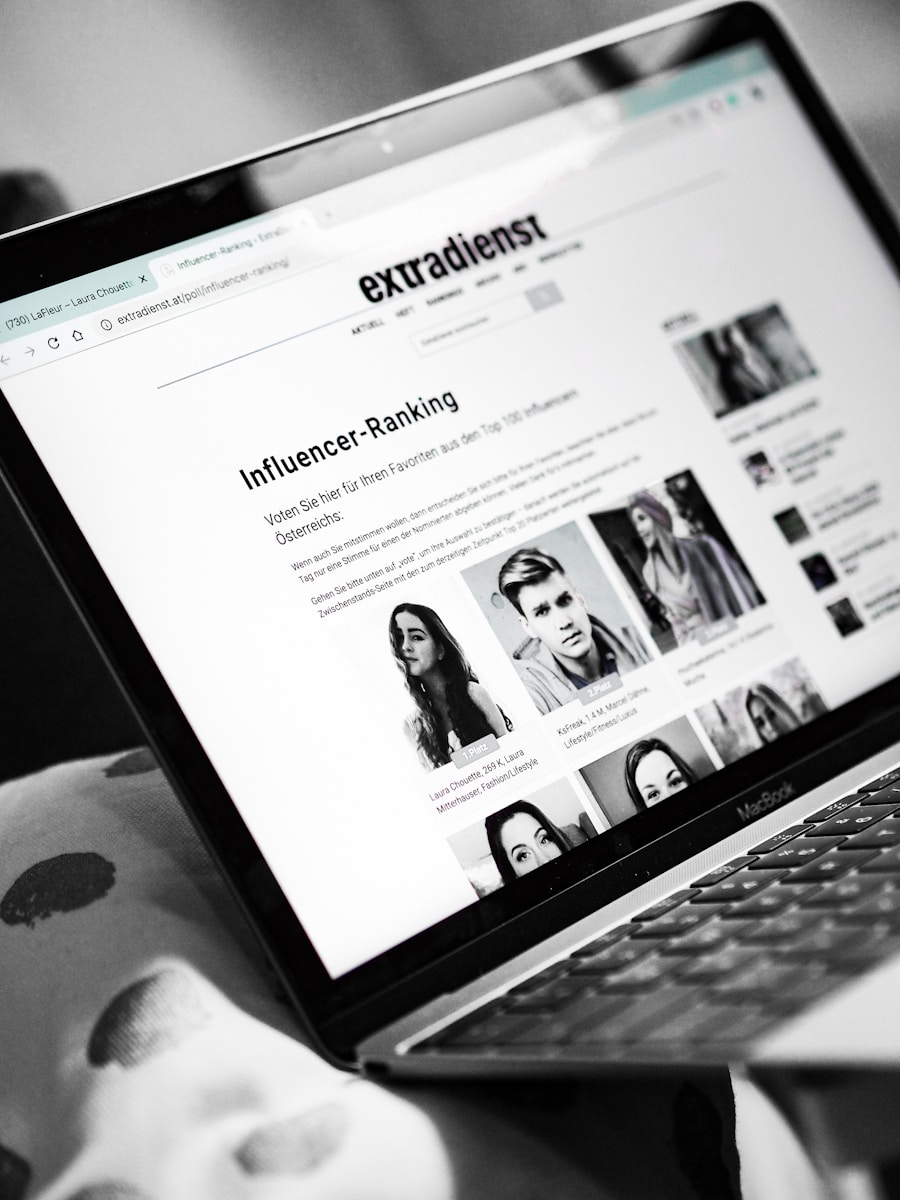 Photo Personal portfolio website design